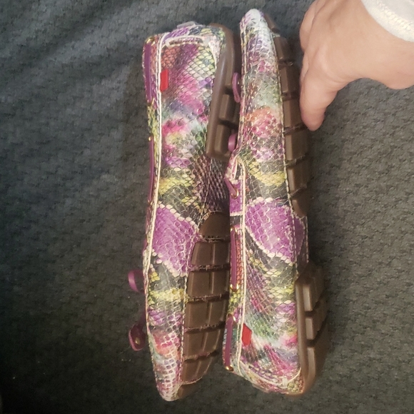 New Marc Joseph New York Leather Snakeskin embossed Size 7 shoes - Picture 5 of 5